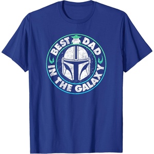 image:imageStar Wars The Mandalorian amp Grogu Fathers Day Best Dad TShirtRoyal Blue