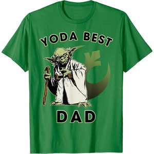 image:imageStar Wars Yoda Best Dad Rebel Logo TShirtKelly Green