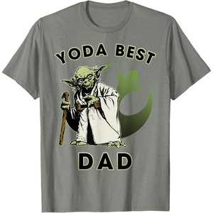image:imageStar Wars Yoda Best Dad Rebel Logo TShirtOlive Heather