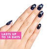 image:imageOlive amp June Instant Mani PressOn Nails Glue  Star Wars The Mandalorian amp Grogu  42 Fake Nails 21 Sizes  NonToxic LongLasting Up to 14 Days  Extra Short Round  Nom Nom Orange ChromeBlue Celestial Chrome
