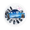 image:imageOlive amp June Instant Mani PressOn Nails Glue  Star Wars The Mandalorian amp Grogu  42 Fake Nails 21 Sizes  NonToxic LongLasting Up to 14 Days  Extra Short Round  Nom Nom Orange ChromeThe Mandalorian Creed