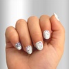 image:imageOlive amp June Pressies Kids PressOn Nails No Glue  Star Wars The Mandalorian amp Grogu  28 Fake Nails 14 Sizes 1 Nail File  Easy OnOff Mani NonToxic Tabs  SM Round  Grogu PartyThe Snack Force is Strong