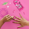 image:imageOlive amp June Pressies Kids PressOn Nails No Glue  Star Wars The Mandalorian amp Grogu  28 Fake Nails 14 Sizes 1 Nail File  Easy OnOff Mani NonToxic Tabs  SM Round  Grogu PartyRaspberry Rebel Run