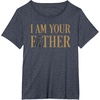 image:imageStar Wars A New Hope Darth Vader Fathers Day TShirtHeather Blue
