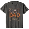 image:imageStar Wars Cat Dad Pet Parent Lightsabers TShirtAsphalt Grey