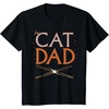 image:imageStar Wars Cat Dad Pet Parent Lightsabers TShirtBlack
