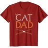 image:imageStar Wars Cat Dad Pet Parent Lightsabers TShirtCranberry Red