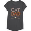 image:imageStar Wars Cat Dad Pet Parent Lightsabers TShirtDark Heather Grey