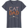 image:imageStar Wars Cat Dad Pet Parent Lightsabers TShirtHeather Blue