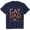 image:imageStar Wars Cat Dad Pet Parent Lightsabers TShirtNavy Blue