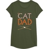 image:imageStar Wars Cat Dad Pet Parent Lightsabers TShirtOlive Green
