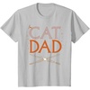 image:imageStar Wars Cat Dad Pet Parent Lightsabers TShirtSilver Grey