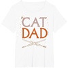 image:imageStar Wars Cat Dad Pet Parent Lightsabers TShirtWhite