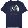 image:imageStar Wars Classic Fathers Day 1 Dad Darth Vader Death Star TShirtNavy Blue