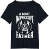 image:imageStar Wars Classic Fathers Day A Most Impressive Father Logo TShirtBlack