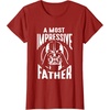 image:imageStar Wars Classic Fathers Day A Most Impressive Father Logo TShirtCranberry Red