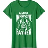 image:imageStar Wars Classic Fathers Day A Most Impressive Father Logo TShirtKelly Green