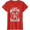 image:imageStar Wars Classic Fathers Day A Most Impressive Father Logo TShirtRed