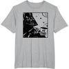 image:imageStar Wars Classic Fathers Day Darth Vader 1 Dad Chest Logo TShirtHeather Grey