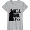 image:imageStar Wars Darth Vader Best Dad Ever Tonal Graphic TShirt TShirtHeather Grey