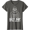 image:imageStar Wars Darth Vader Best Dad In Galaxy Graphic TShirt TShirtAsphalt Grey