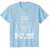 image:imageStar Wars Darth Vader Best Dad In Galaxy Graphic TShirt TShirtBaby Blue