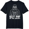 image:imageStar Wars Darth Vader Best Dad In Galaxy Graphic TShirt TShirtBlack