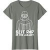 image:imageStar Wars Darth Vader Best Dad In Galaxy Graphic TShirt TShirtOlive Heather