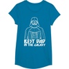 image:imageStar Wars Darth Vader Best Dad In Galaxy Graphic TShirt TShirtSapphire Blue
