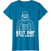 image:imageStar Wars Darth Vader Best Dad In Galaxy Graphic TShirt TShirtSapphire Blue