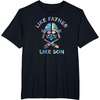 image:imageStar Wars Darth Vader Fathers Day Like Father Like Son TShirtBlack