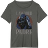 image:imageStar Wars Darth Vader I Am Your Padre Fathers Day TShirtAsphalt Grey