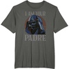 image:imageStar Wars Darth Vader I Am Your Padre Fathers Day TShirtAsphalt Grey