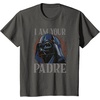 image:imageStar Wars Darth Vader I Am Your Padre Fathers Day TShirtAsphalt Grey