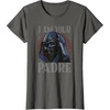 image:imageStar Wars Darth Vader I Am Your Padre Fathers Day TShirtAsphalt Grey
