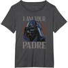 image:imageStar Wars Darth Vader I Am Your Padre Fathers Day TShirtDark Heather Grey