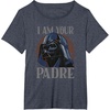image:imageStar Wars Darth Vader I Am Your Padre Fathers Day TShirtHeather Blue