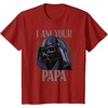 image:imageStar Wars Darth Vader I Am Your Papa Retro Fathers Day TShirtCranberry Red