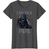 image:imageStar Wars Darth Vader I Am Your Papa Retro Fathers Day TShirtDark Heather Grey