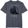 image:imageStar Wars Darth Vader I Am Your Papa Retro Fathers Day TShirtHeather Blue