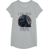 image:imageStar Wars Darth Vader I Am Your Papa Retro Fathers Day TShirtHeather Grey
