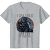 image:imageStar Wars Darth Vader I Am Your Papa Retro Fathers Day TShirtHeather Grey