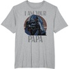 image:imageStar Wars Darth Vader I Am Your Papa Retro Fathers Day TShirtHeather Grey