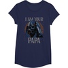 image:imageStar Wars Darth Vader I Am Your Papa Retro Fathers Day TShirtNavy Blue