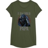 image:imageStar Wars Darth Vader I Am Your Papa Retro Fathers Day TShirtOlive Green