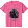 image:imageStar Wars Darth Vader I Am Your Papa Retro Fathers Day TShirtPink Heather