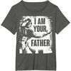 image:imageStar Wars Darth Vader Your Father Dad Spray Paint TShirt TShirtAsphalt Grey