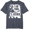 image:imageStar Wars Darth Vader Your Father Dad Spray Paint TShirt TShirtHeather Blue