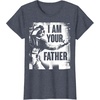 image:imageStar Wars Darth Vader Your Father Dad Spray Paint TShirt TShirtHeather Blue