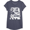 image:imageStar Wars Darth Vader Your Father Dad Spray Paint TShirt TShirtHeather Blue